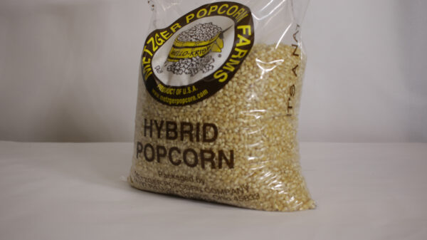 Single 12.5 lb Bag White Popcorn